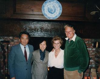 With Dr & Mrs. Billy Graham